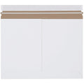 12 1/4 x 9 3/4" White Side Loading Stayflats Lite Mailers