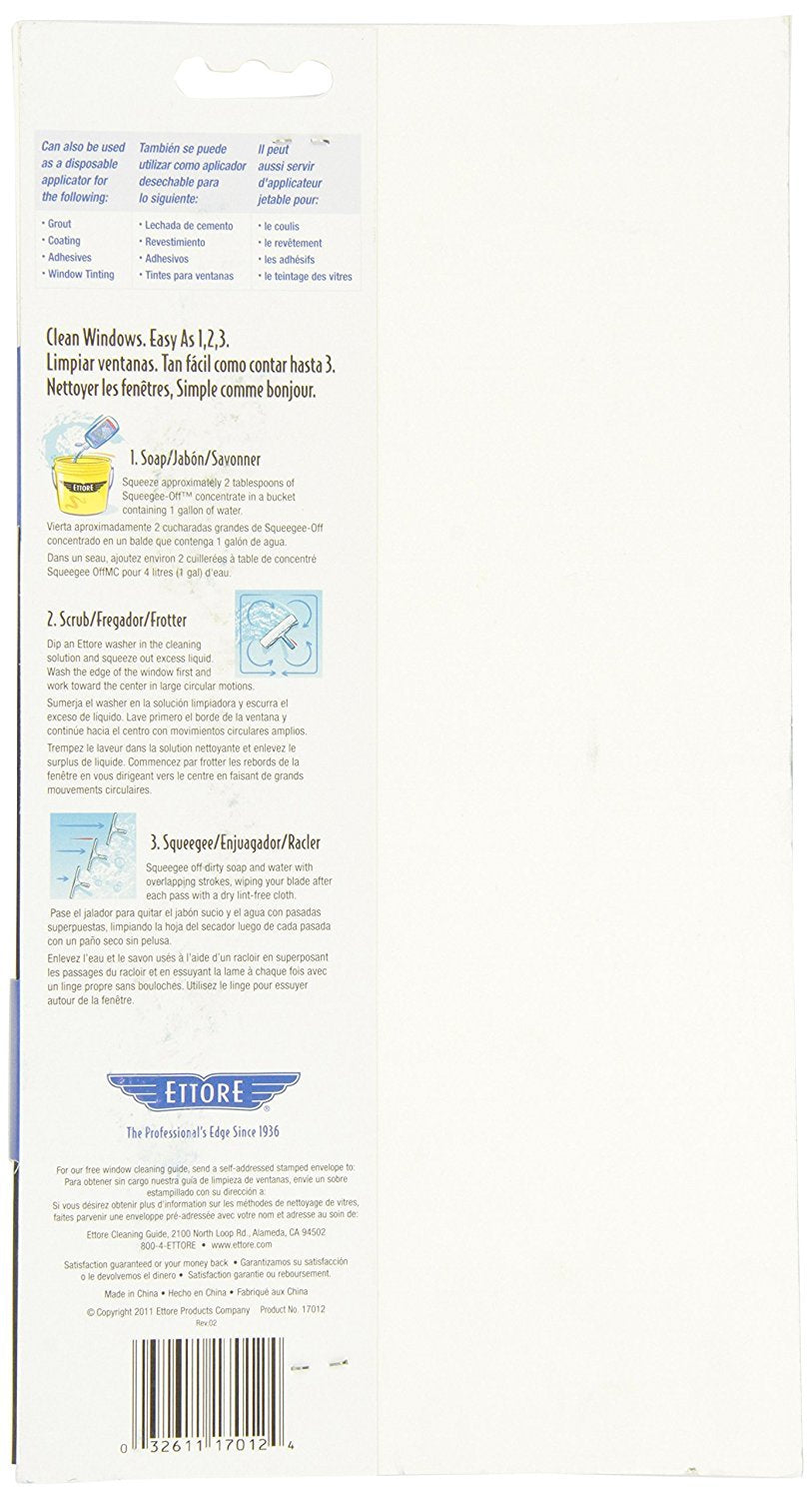 12 17012 All-Purpose Squeegee, Inch, Blue
