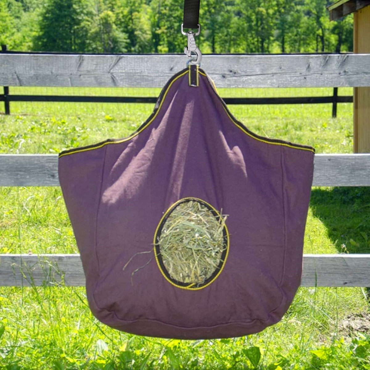 Horse Bucket Strap Hangers,Horse Suppliers Adjustable Nylon Straps up to 700 lbs for Hay Nets, Water