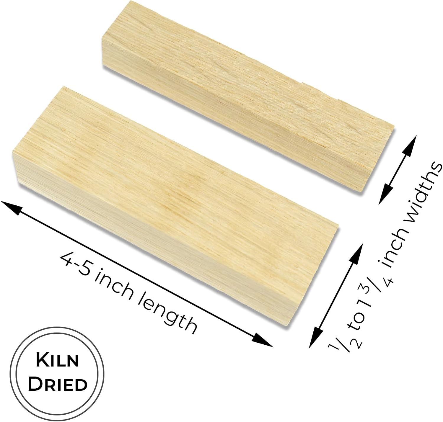 Pizza Oven Wood Kiln Dried Oak | 15-16 lbs | 4-5 inch Cooking Wood | Compatible with Solo Stove, Gozney & More | Mini