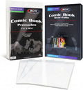 Comic Book StorFolio Kit – Includes Magnetic Comic StorFolio + 50 Silver Age Premade Resealable Comic Book Bags and