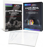 Comic Book StorFolio Kit – Includes Magnetic Comic StorFolio + 50 Silver Age Premade Resealable Comic Book Bags and
