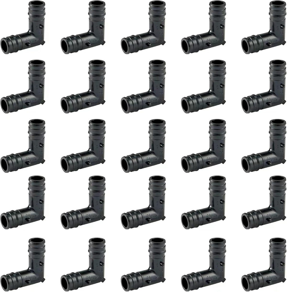 25 PCS EFIELD Poly PPSU Pex-A Expansion Fittings 1/2"x1/2"90 Degree Elbow