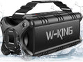 Bluetooth Speaker, 90W(Max) Loud IPX6 Waterproof Portable Speaker, 50W Deep Bass/40H/EQ/TF/AUX, 105dB Rugged Large