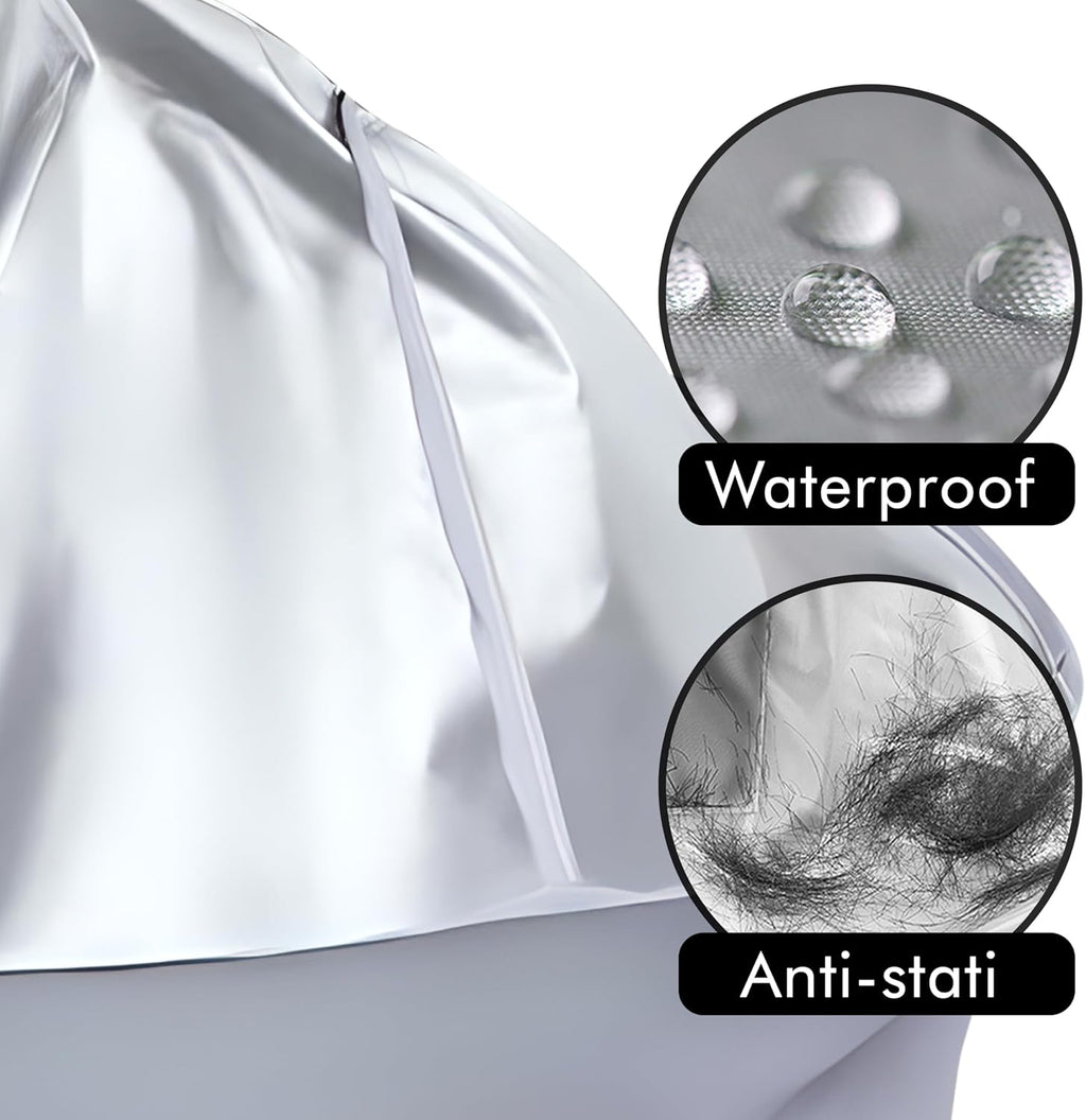 Hair Cutting Cape Professional Salon Barber Cape Foldable Haircut Cloak Hairdressing Umbrella Apron Kit for Adult Men