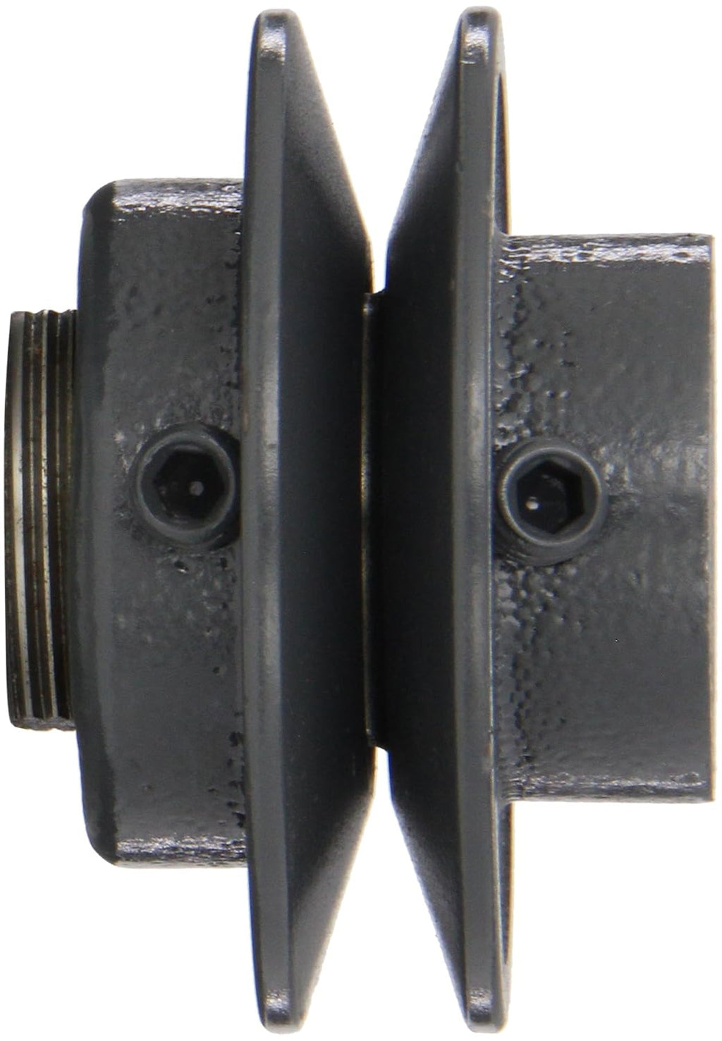 Browning 1VL25X1/2 Variable Pitch Sheave, 1 Groove, Finished Bore, Cast Iron Sheave, for 3L Section Belt