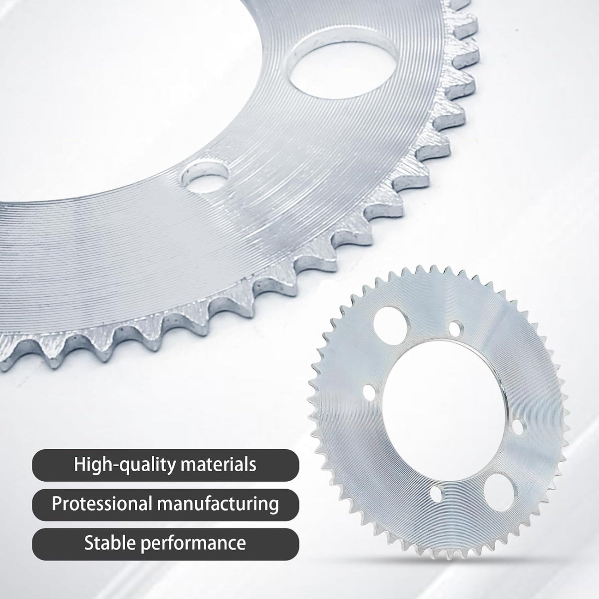 Rear Chain Sprocket 25H 55 Tooth Sprocket Replacement for Razor E300 Electric Scooter