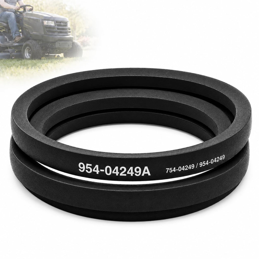 954-04249A Lower Drive Belt Replacement for MTD, Troy-Bilt Pony, TB42 7-Speed, Craftsman T110 T100 LT1500 LT2000 Riding Mower, Replaces 754-04249 754-04249A 954-04249, 5/8" x 70.75" Transmission Belt