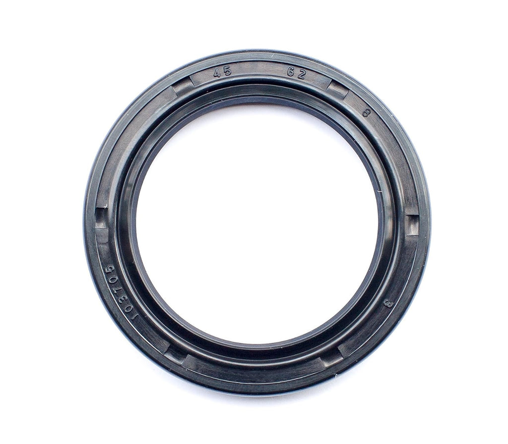 EAI Oil Seal 45mm X 62mm X 8mm TC Double Lip w/Spring. Metal Case w/Nitrile Rubber Coating
