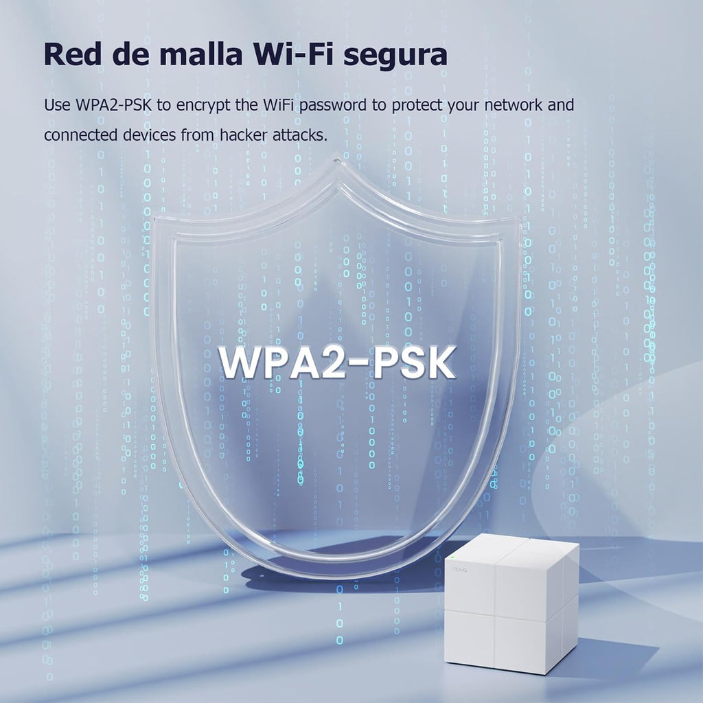 Nova MW6 Mesh WiFi System - AC1200 Whole Home WiFi Mesh Router for 3500 sq.ft Coverage - Dual-Band Gigabit Mesh