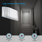 TORCHSTAR 4-Pack LED Emergency Lighting with Battery Backup White