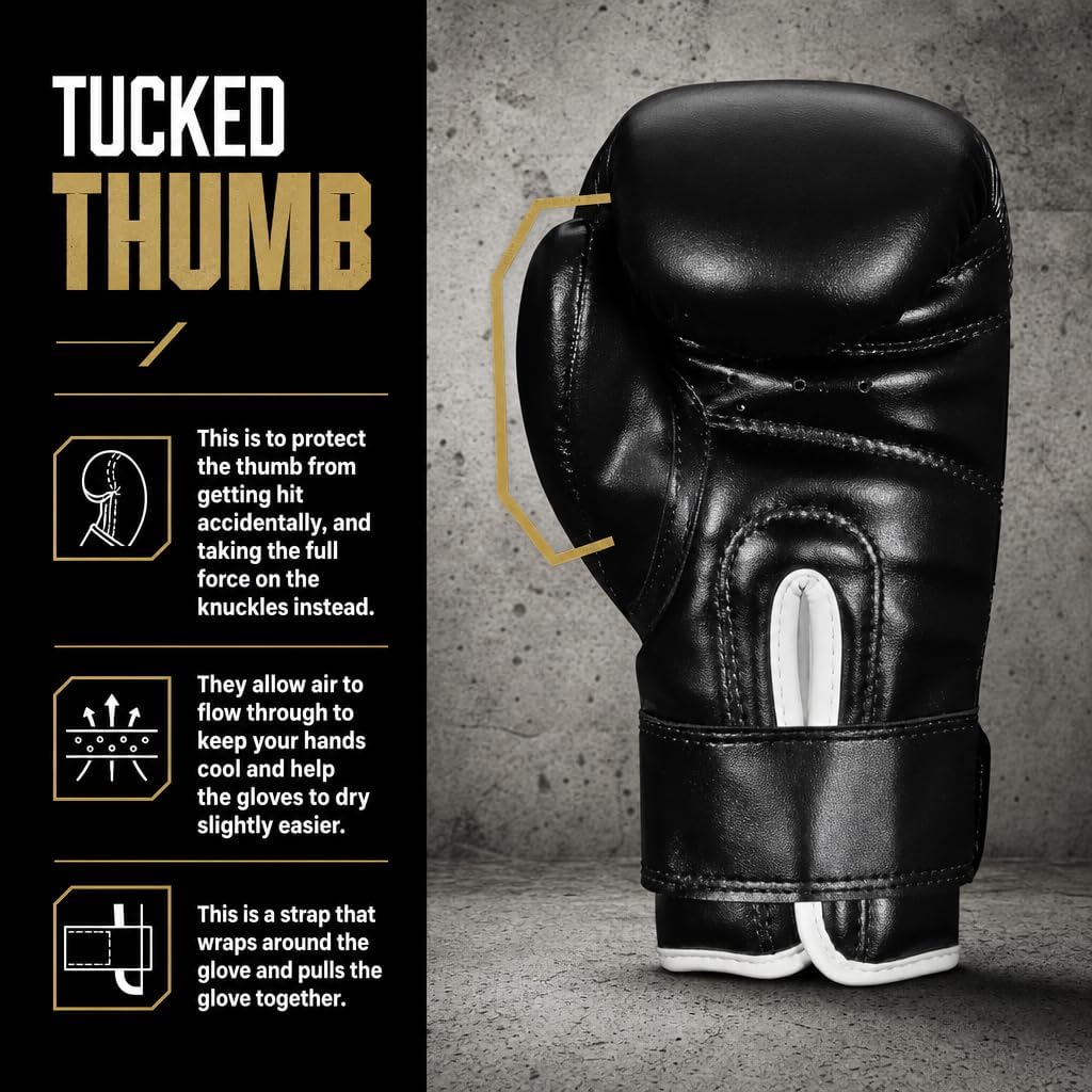 Professional Boxing Gloves Men Women – Pro Training Sparring Gloves, Heavy Bag, MMA Kickboxing Muay Thai Gloves –