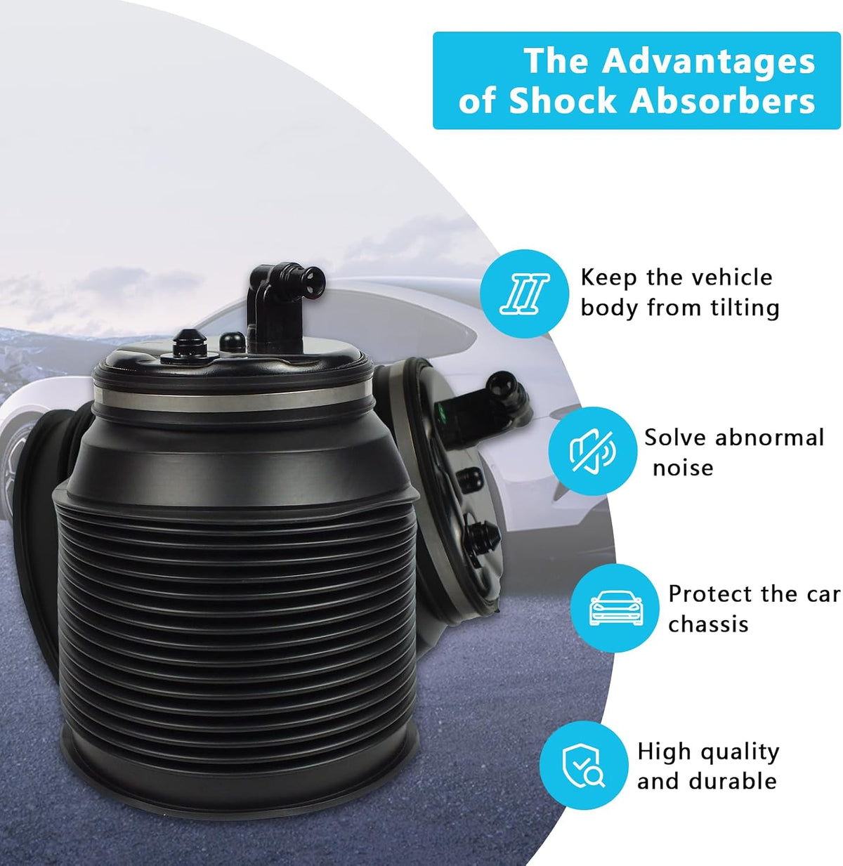 Rear Air Spring Bag Suspension Kit for Toyota 4Runner 2002-2012