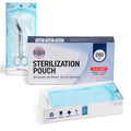 Arrigo Self-Sealing Sterilization Pouches 5.25" x 11" – 200 Count – Autoclave Bags with Internal & Dual (Int/Ext)