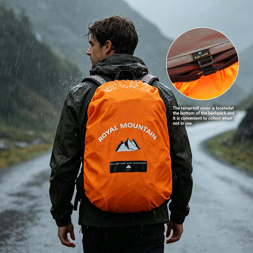 Backpacking Backpack Waterproof Hiking Backpack for Women Men | 28L Lightweight Travel Backpacks,Hiking Daypack for