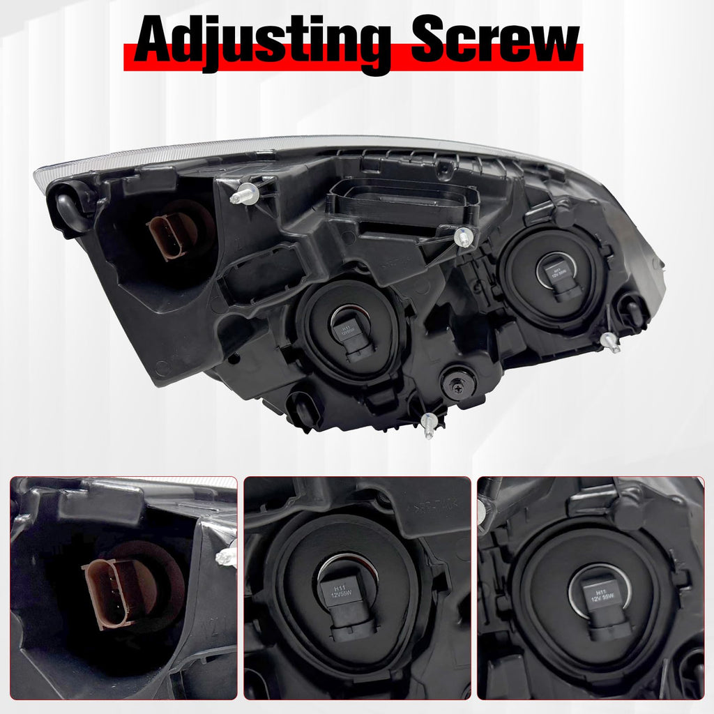 Halogen Headlights Compatible with 2018-2024 Freightliner Cascadia