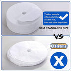20/25/30/40Pcs Clothes Dryer Exhaust Filter Portable Dryer Lint Filter Replacement For Panda/MagicChef/Sonya