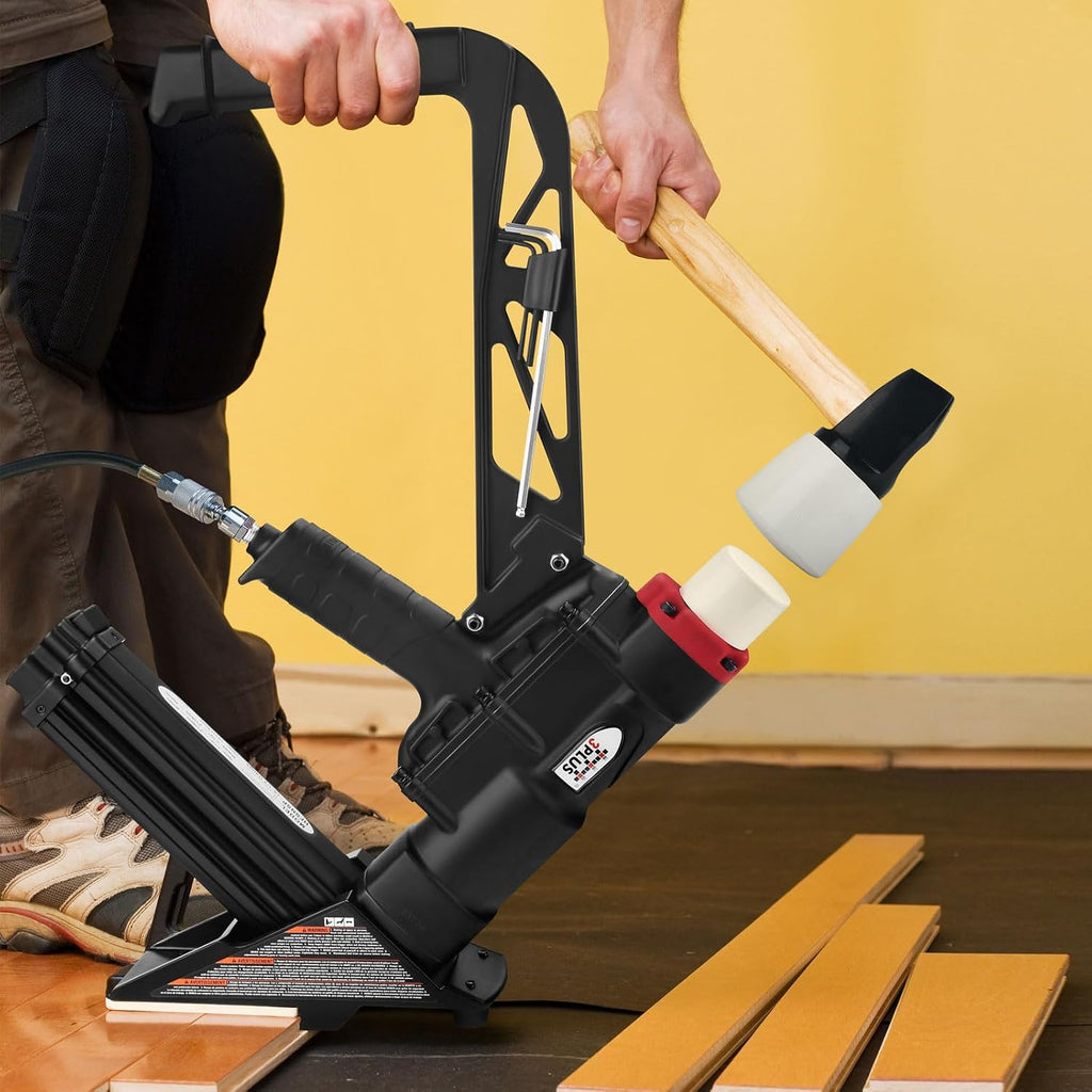 HFSNSP 2-in-1 Pneumatic Flooring Nailer/Stapler
