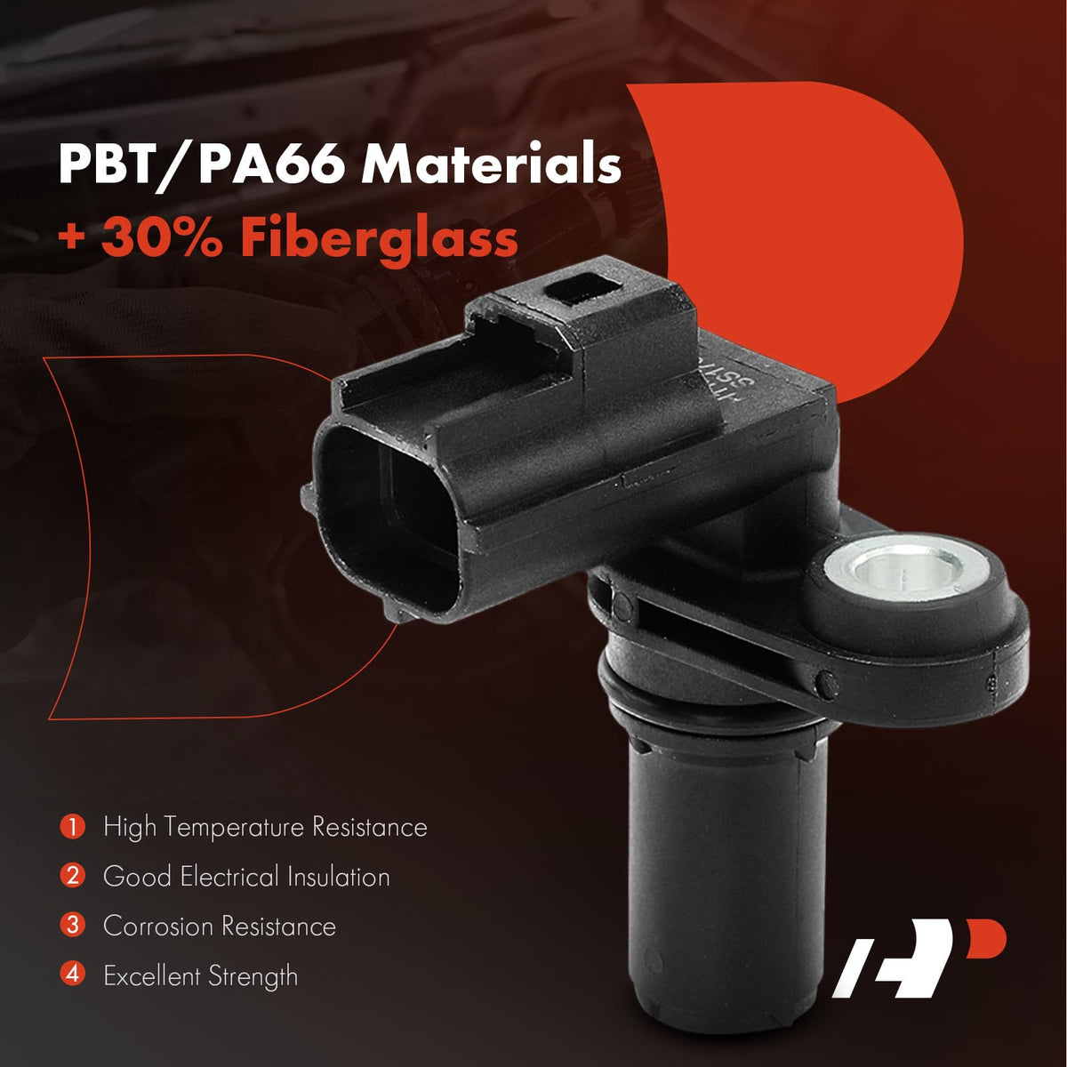 A-Premium Transmission Speed Sensor 2 Pins Compatible with Ford, Lincoln