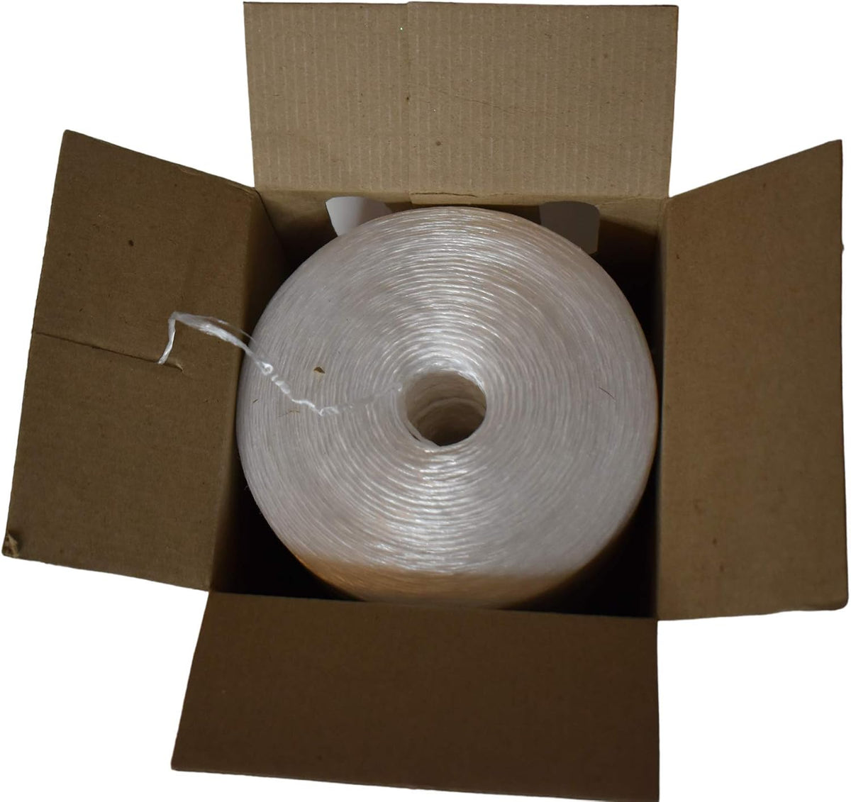 NPS Tomato Tying Twine - 3 Pound Roll in Box - Multi-Purpose White Twine - 6300 feet