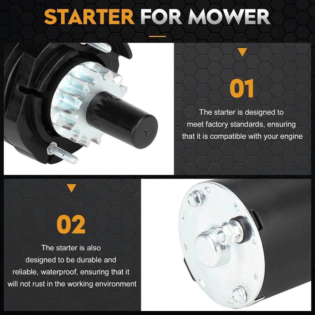 5796 Starter Compatible with Toro TimeCutter Z5000 Z4220 Z4200, LX465 LX460 LX425 LX420 G4020 G4010 Replace SAB0145 410-21093 20-098-01 20-098-05 20-098-06 20-098-10