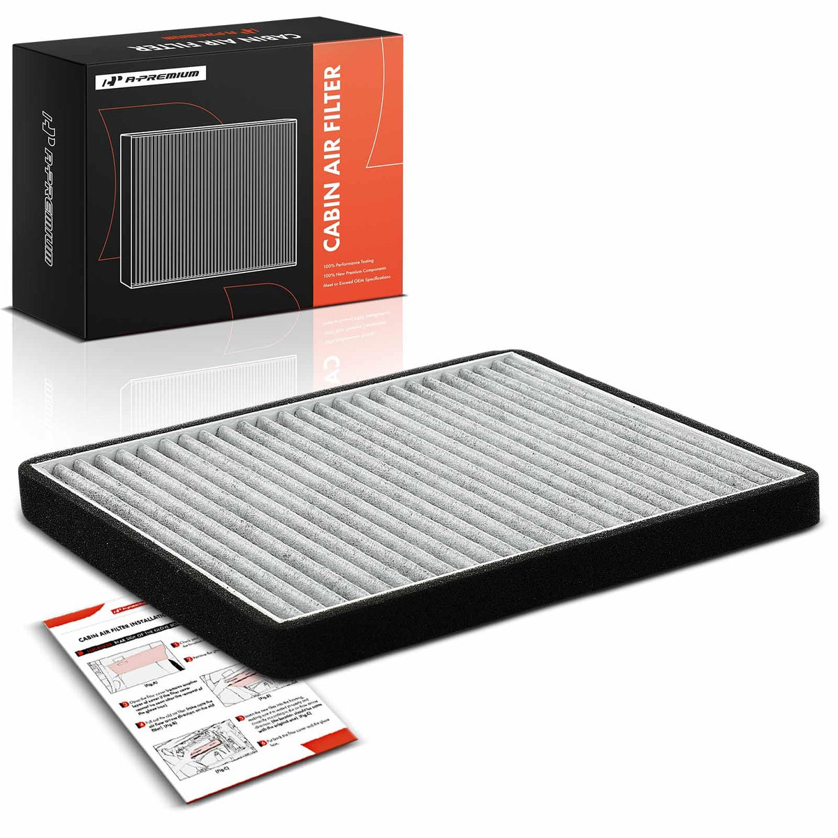 A-Premium Cabin Air Filter, Compatible with Mitsubishi