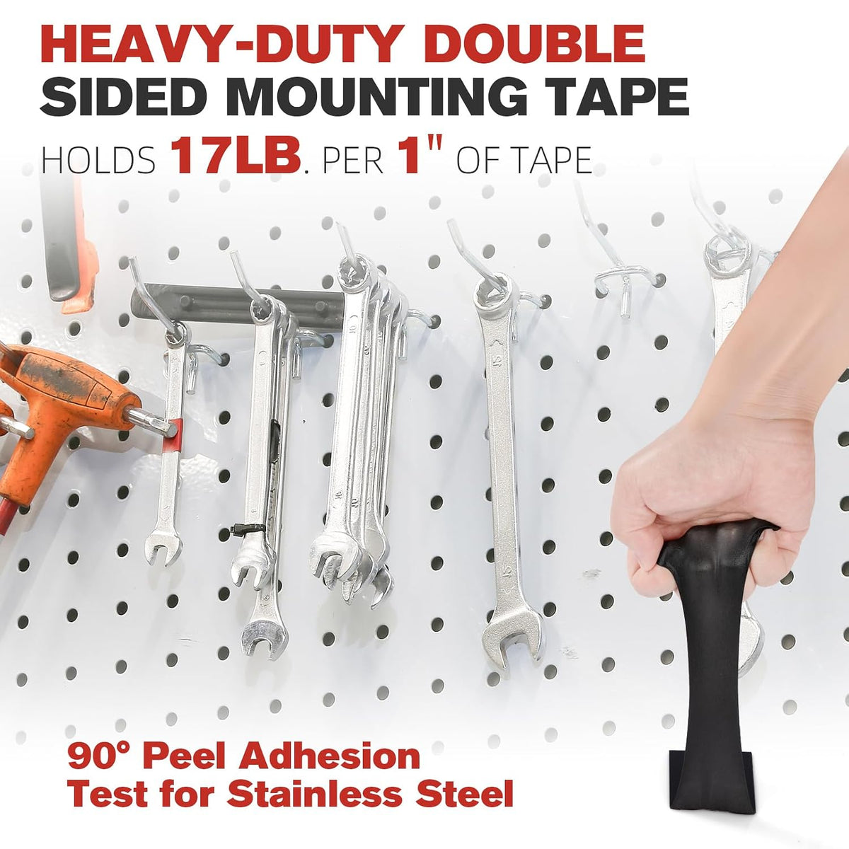 Double Sided Tape Heavy Duty 0.39" Mounting Tape VHB 5925 Black