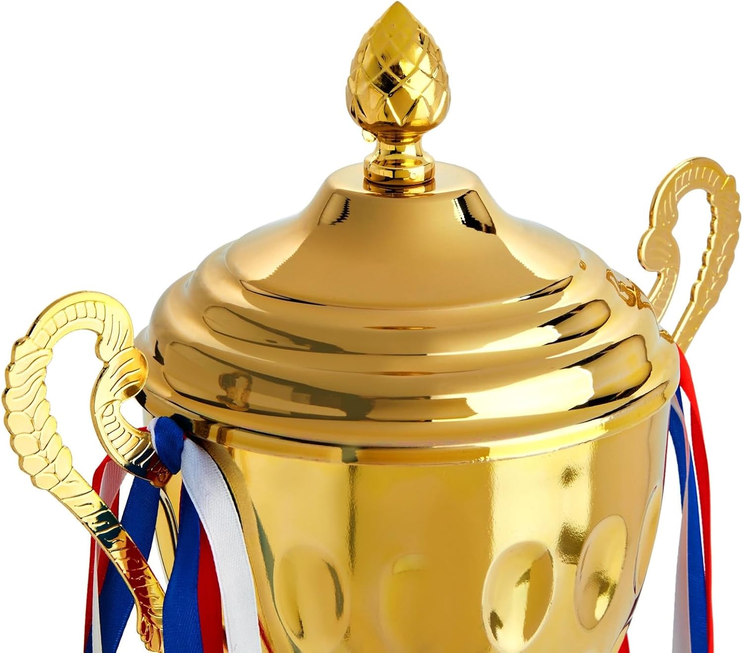 Trophy Award Cup - 16.63-Inch Gold-Plated Steel, Glossy Finish - 1st Place Award, Soccer Cup & Football Trophy