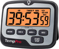 TM01 2-in-1 Kitchen Timers for Cooking with 12/24H Clock Mode