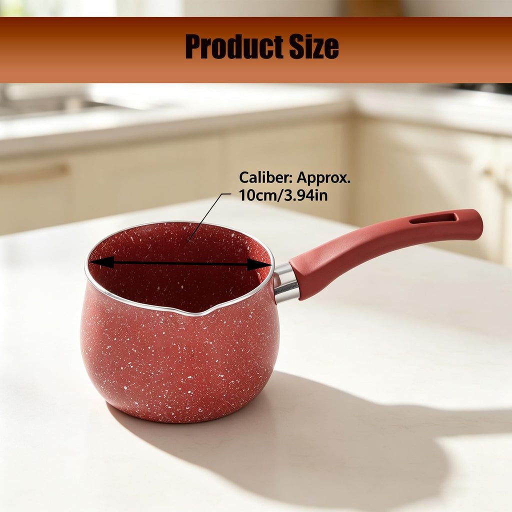 Milk Pot Butter Warmer Pot for Coffee Cooking Heating Boiling Melting