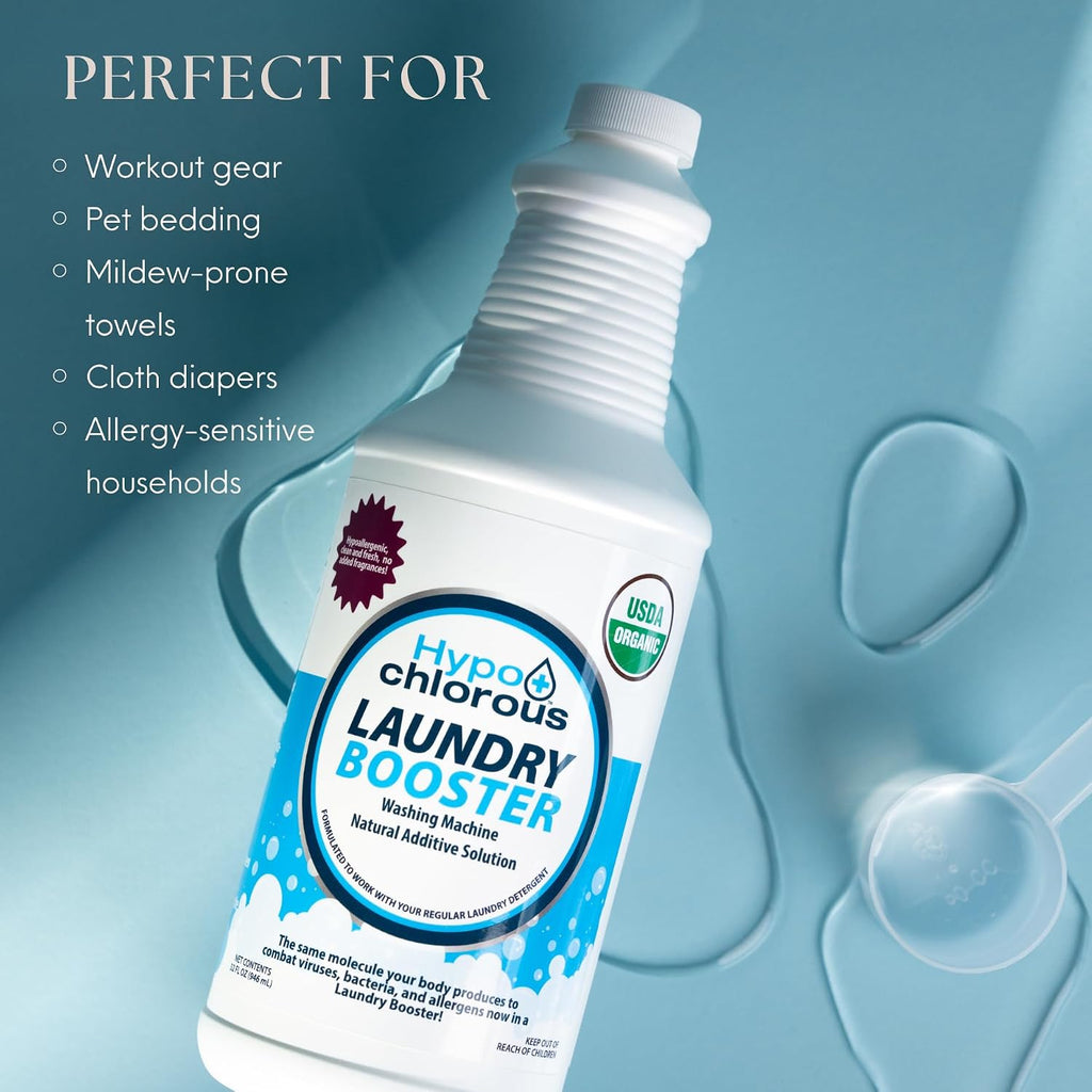 Hypochlorous Laundry Booster, 1 Gallon, 64 Loads