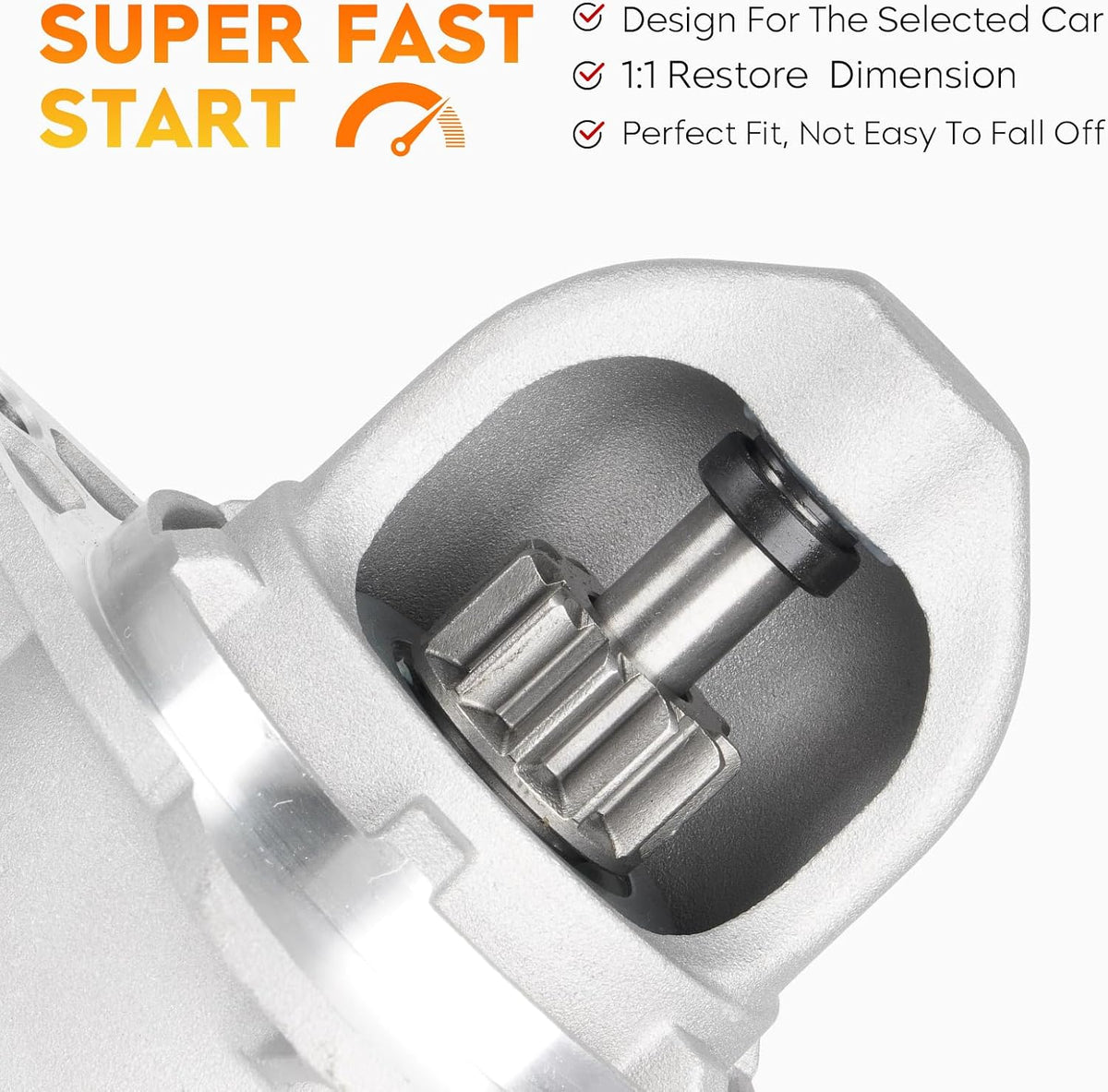 6782 New Starter for Chevy Trailblazer 2006-2007 4.2L, for GMC Envoy 06-07
