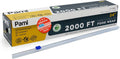 Plastic Food Wrap 24 in x 2000 ft with Slide Cutter,BPA Free,Microwave