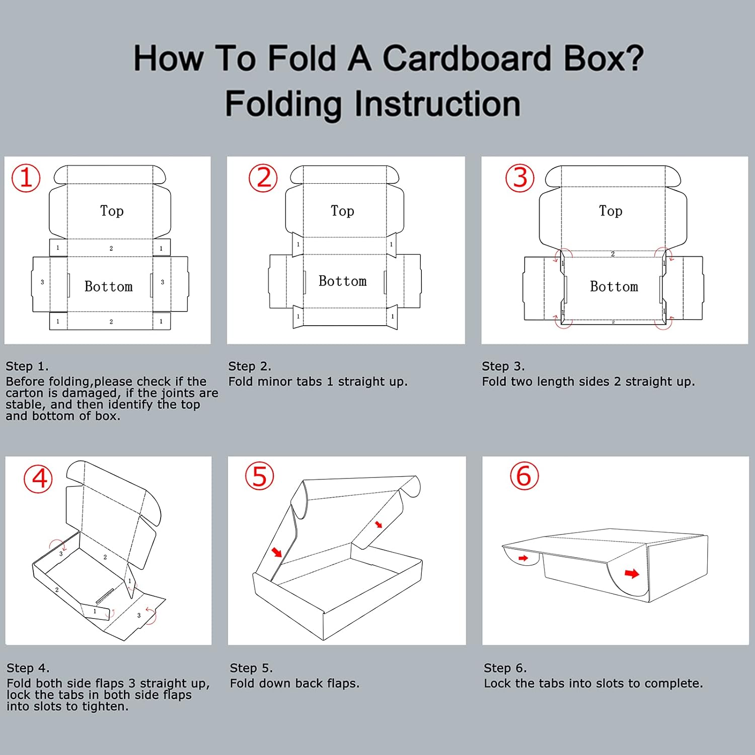 9x6x2 Shipping Boxes Set of 50, White Small Corrugated Cardboard Box, Mailer Box