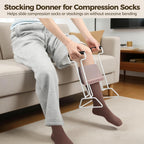 Stocking Donner for Compression Socks, Metal Sock Aid Tool