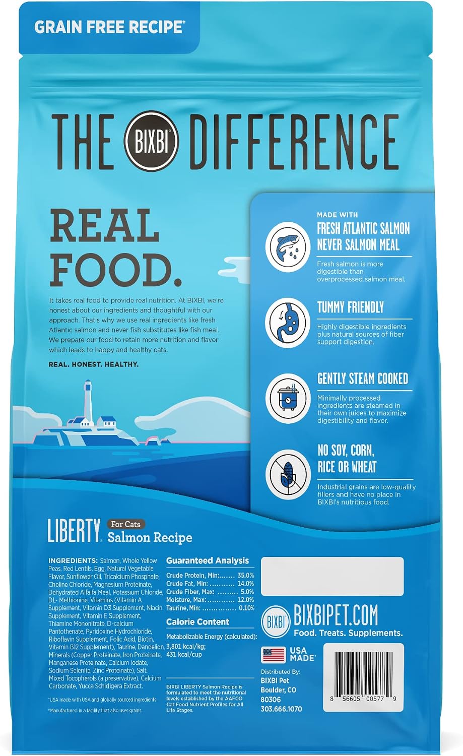 Liberty Dry Food Salmon Recipe for Cats, 3lb
