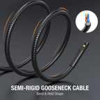 Teslong 5'' Dual Lens Borescope Camera for Wall & Engine Inspection