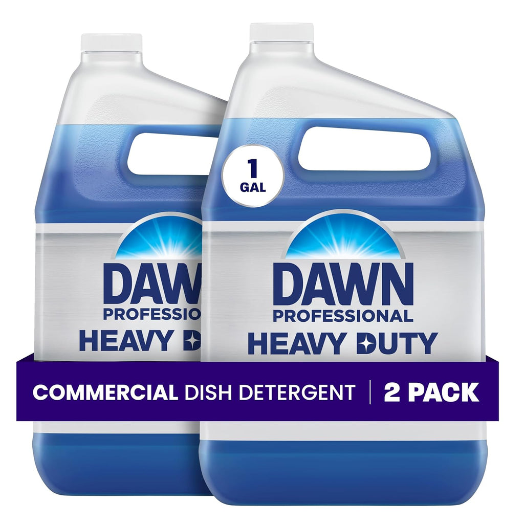Dawn PRO Heavy Duty Manual Pot & Pan Detergent, Dish Soap (1 gal, 2 pack)