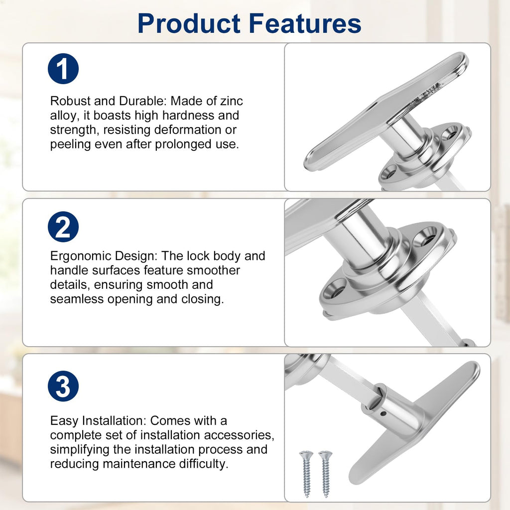 T Handle Garage Door Lock, Garage Door Lock Set