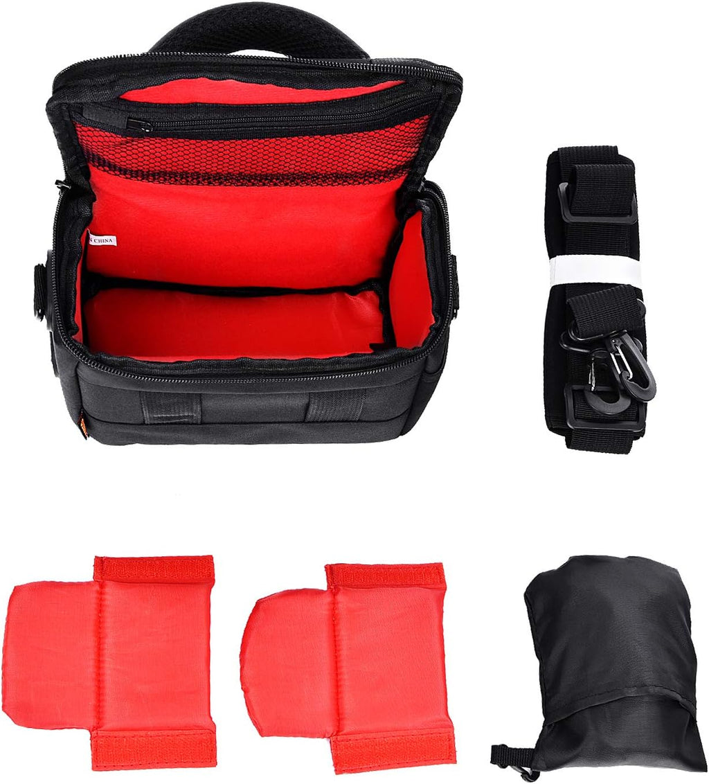 Waterproof Crossbody Camera Bag for Canon Nikon Sony DSLR Mirrorless Camera | Anti-shock Compact Camera bag for Sony