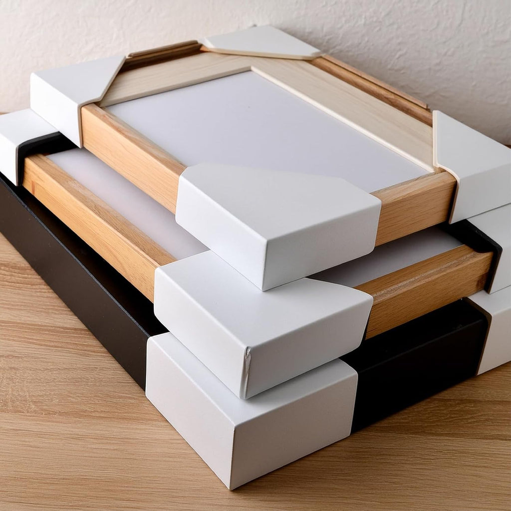 Picture Frame Corner Protectors - Adjustable Fit for Picture Moving Boxes - Durable Cardboard Corners for Packing