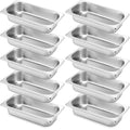10 Pack Stainless Steel Steam Table Pans