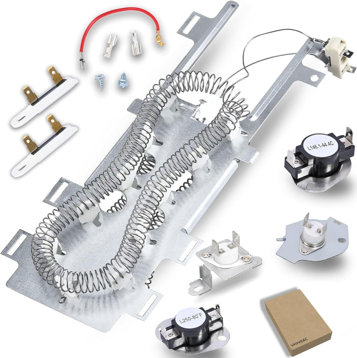 Dryer Heating Element Kit for Maytag MED9000YR1 MEDB700BW0 MED5500FW0