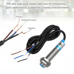 MECCANIXITY Inductive Proximity Sensor, NPN NC M12 2mm Approach Sensor