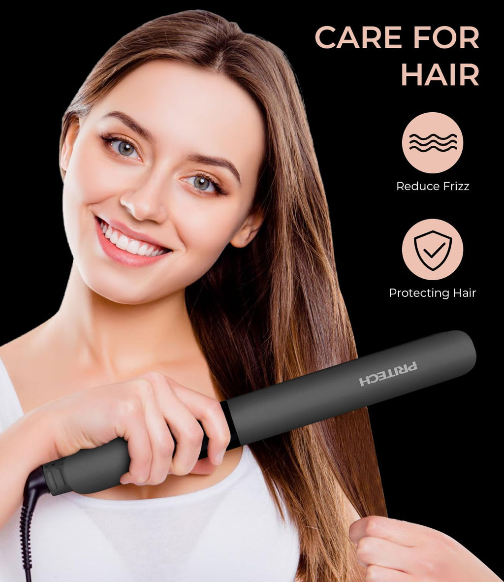 Flat Iron Hair Straightener, Titanium Flat Iron