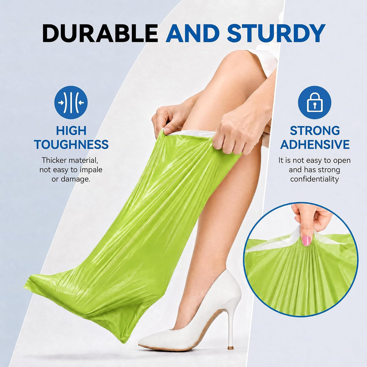 7.5x10 Poly Mailers 100 Count, 5-Layer Self-Seal Waterproof Shipping Bags for Clothes, Books, Mailing, E-commerce