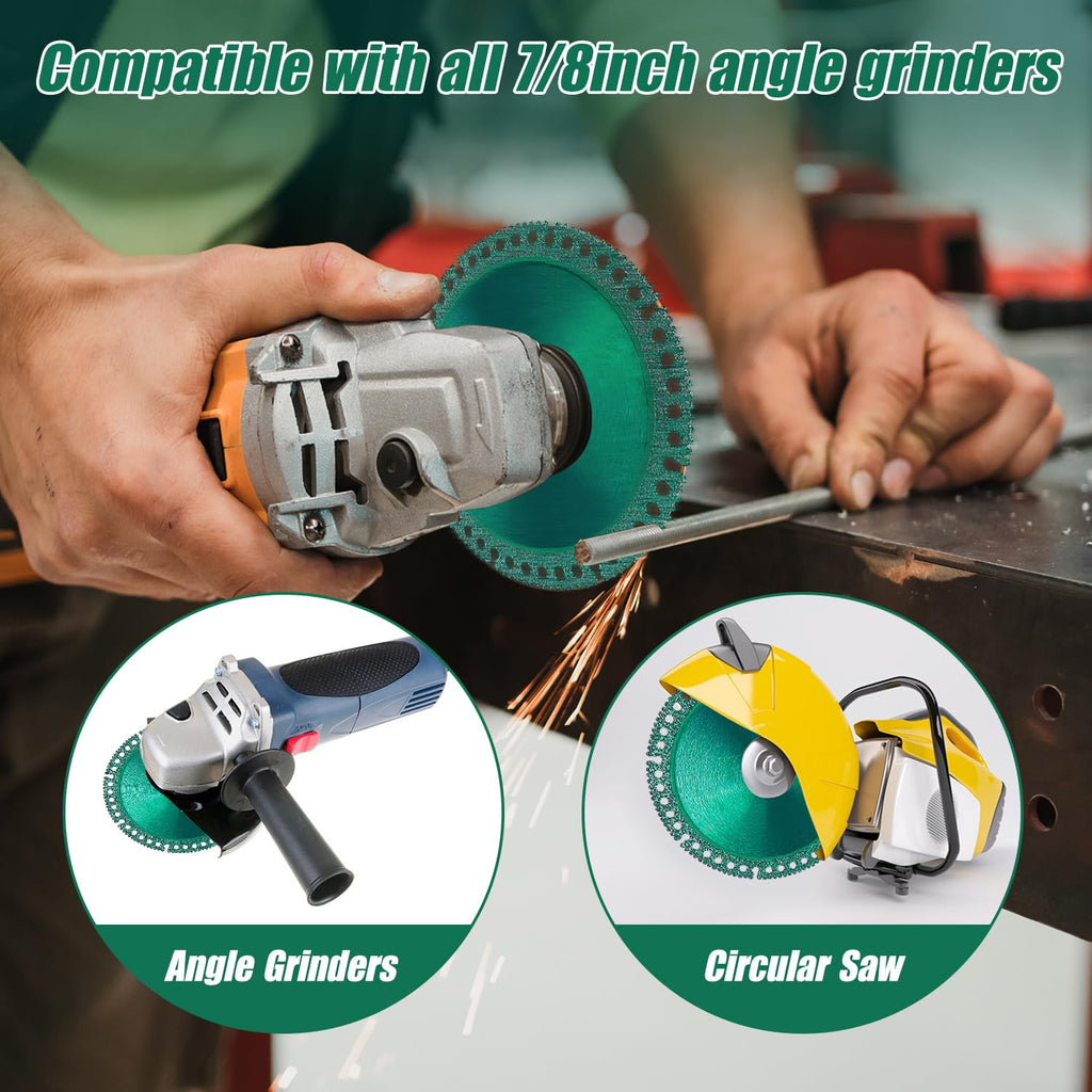 Indestructible Disc 2.0, Cut Off Wheel for Angle Grinder