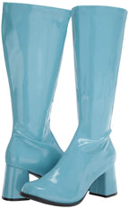 Women's Knee High Boot Fashion, Blue, 7