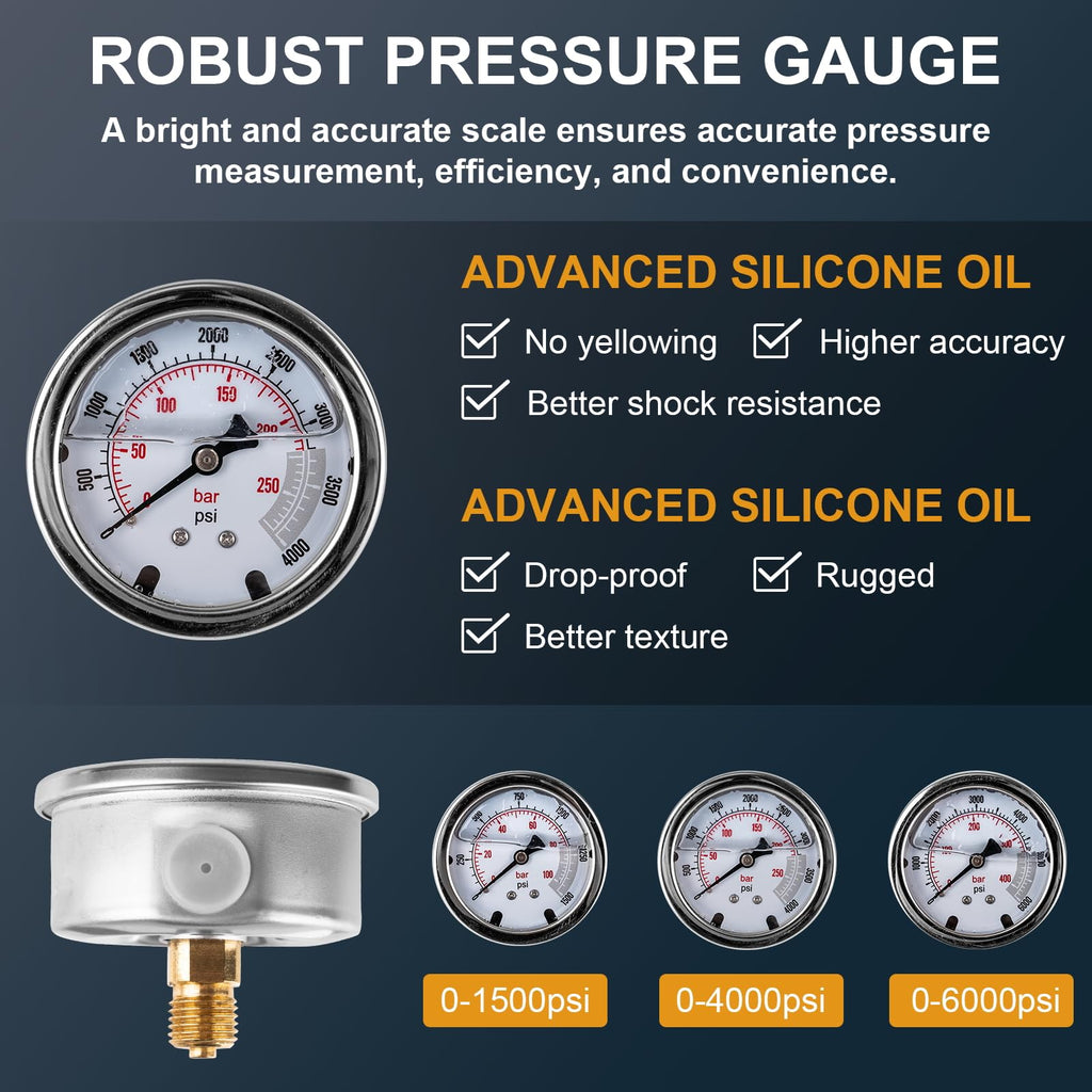 Hydraulic Nitrogen Accumulator Charging Kit, Nitrogen Pressure Test System