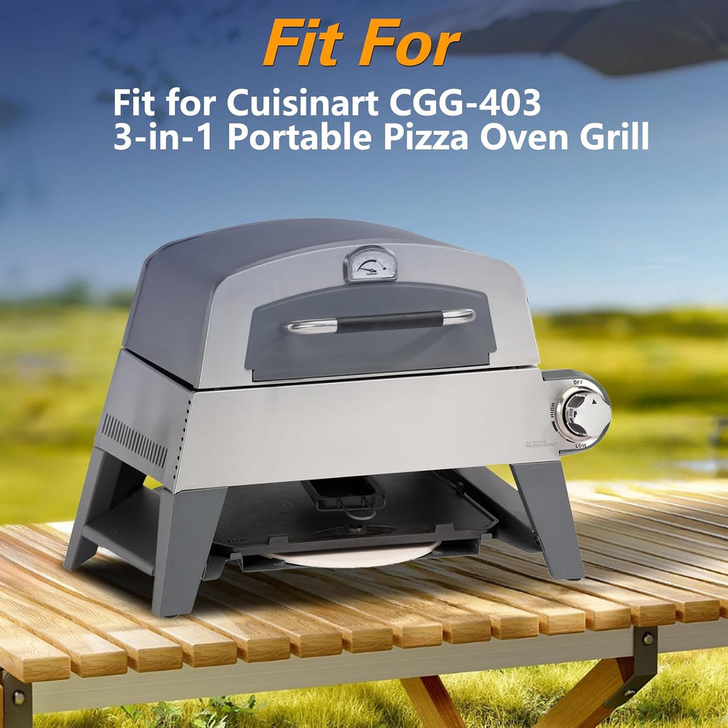 Pizza Oven Grill Cover Outdoor Waterproof 420D Pizza Oven Cover Compatible with Cuisinart CGG-403 3-in-1 Grill